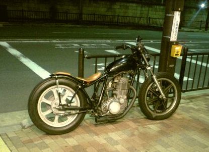 SR400カスタム　チョッパー